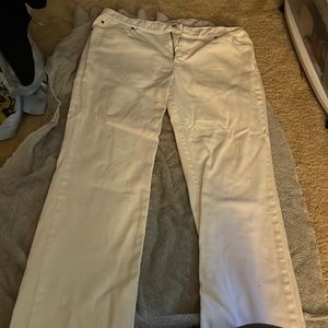 White jeans